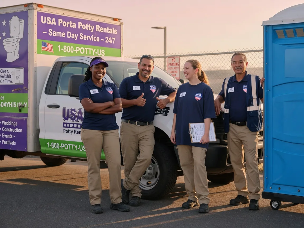 Porta Potty Rental company in Ashburn, MO